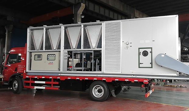 三生三世 枕上書劇組攜手尚佳空調打造可移動式大型冷風機組